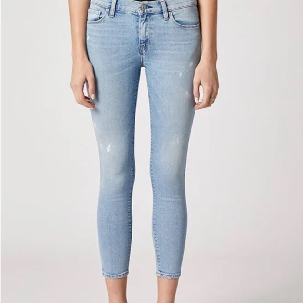 NWT/ HUDSON Jeans Nico Heavenly Super Skinny Crop Jean